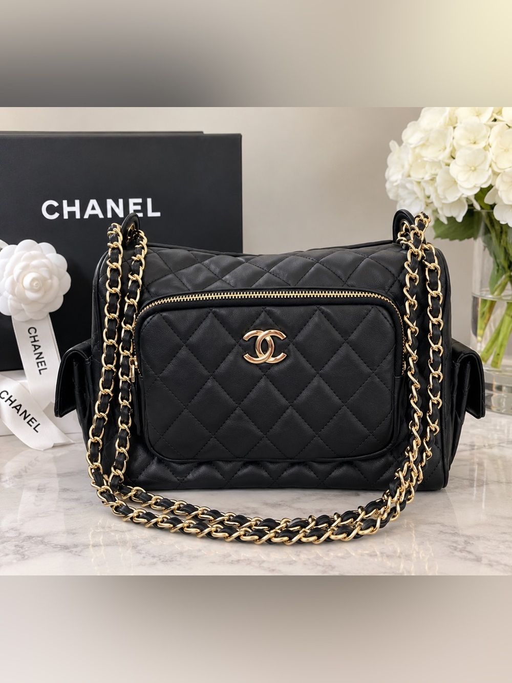 Quilted Shoulder Bag — New Never Used